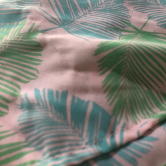 Vestique Green Palm Leaf Blouse – Tropical Summer Vibes, Size S - Picture 2 of 4